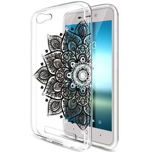 ZTE Blade A610 Case, ZTE Blade A610 Clear Case,ikasus Dandelion Mandala Floral Crystal Clear Bling Glitter Sparkle Rhinestone Diamond Soft TPU Silicone Rubber Bumper Case Cover for ZTE Blade A610,C