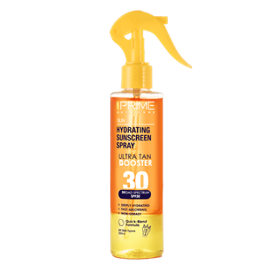 اسپری ضد آفتاب آبرسان دو فاز پرایم SPF30 SUN PRIME، مناسب انواع پوست، حجم200میلی لیتر