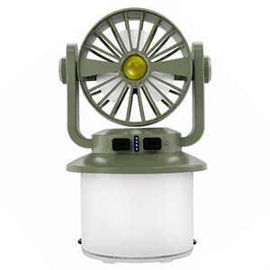 پنکه و چراغ کمپینگ شارژی خورشیدی مدل CH-F804