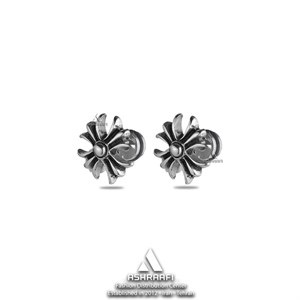 گوشواره کروم هارتز Cross Earrings SK02
