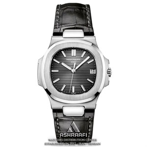 پتک فیلیپ ناتیلوس بند چرمی Patek Philippe Nautilus L-KS5