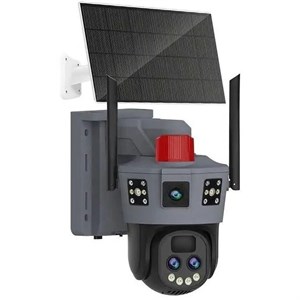 تصویر SF4-OKAM SOLAR 10X ZOOM 12MP دوربین سولار پنل خورشیدی اوکم سیمکارتی تصویر  سرور داخلی