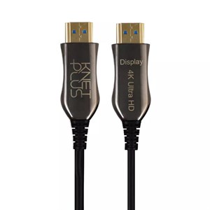 کابل HDMI 2.0 فیبر نوری کی نت پلاس مدل KP-A140 طول 5 متر
