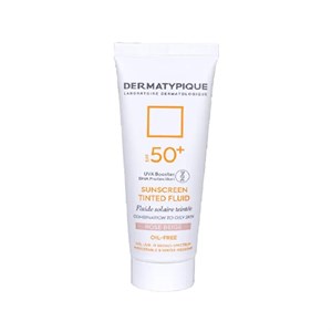 ضد آفتاب رنگی پوست چرب spf50(رز بژ) درماتیپیک 50 میل
