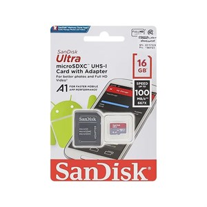 کارت حافظه MicroSDHC سن دیسک 667x کلاس 10 ظرفیت 16 گیگابایتخشاب