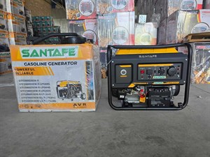 موتوربرق  8 کیلووات سه گانه سوز تکفاز استارتی سانتافه مدل STF-23900-LPG.NG