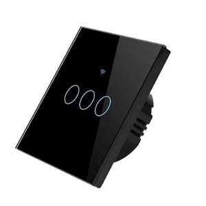کلید لمسی دوپل مشکی مدل Touch