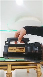 چراغ قوه یووی توربو ده ال ای دی بسیار قدرتمند سنگشناسی