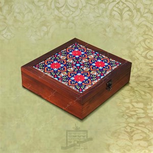 جعبه چوبی (طرح B3*2*25)-آجیل و خشکبار،دمنوش،گز و شکلات،میوه خشک،کادو