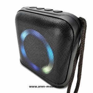 پنکه شارژی قابل حمل با چراغ و پنل خورشیدی JR8006T