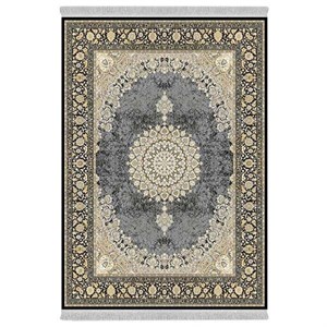 فرش پارچه‌ای دفه مدل فرشینه طرح فانتزی کد 00854