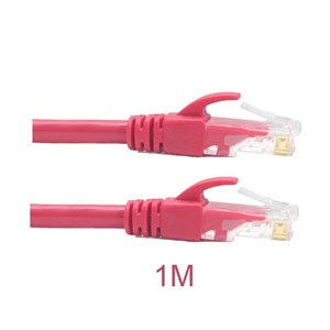 کابل شبکه CAT5 دو سر سوکت 1M فله