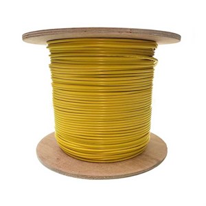 کابل شبکه CAT5 زرد متراژ دلخواه بدون سوکت OMD