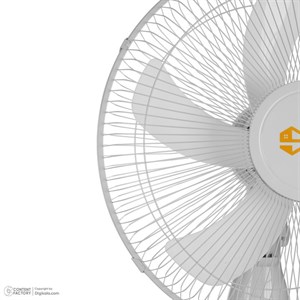 پنکه ایستاده 25 وات اسپاد مدل SOLARFAN به همراه پنل خورشیدی