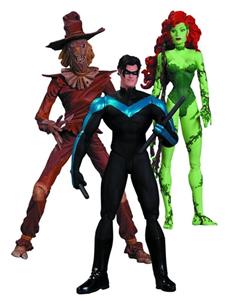 DC Collectibles Hush Scarecrow, Nightwing and Poison Ivy Action Figure, 3-Pack