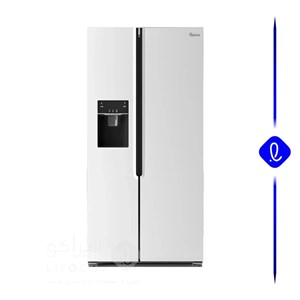یخچال فریزر ساید بای ساید جی پلاس مدل GSS-R7638W سفید