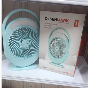 پنکه رومیزی شارژی اولسن مارک مدل 1876 از برند جیپاس دارای نور ال ای دی کیفیت فوق العاده عالی