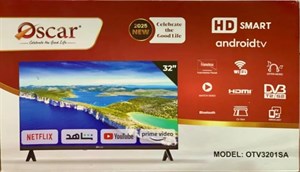 تلویزیون 32 اینچ هوشمند اوسکار اسمارت بلوتوث دار مدل OTV3201SA