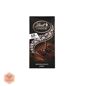 🍫 تبلت شکلات تلخ لیندور لیندت  60 % (Lindt LINDOR  60%  Cacao) – جادوی تلخ و روان!