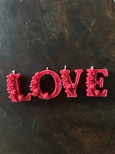 شمع love