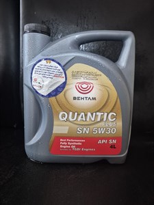 روغن  بهتام QUANTIC PLUS SN 5W-30 چهار لیتیری