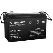 باتری یو پی اس سان لایت ۱۲ ولت 100 آمپر battery_sunlight