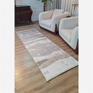 فرش ماشینی (چاپی) فرشینه مخمل ترک طرح سنتی L214 - 1 در 1.5 متر ارسال فوری- فرشینه نازگل
