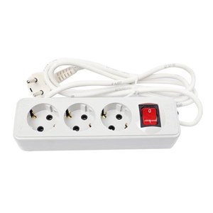 رابط 3 خانه ارتدار کلید دار شهاب با کابل 3 متر