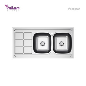 سینک روکار 7013 میلان (پس کرایه)