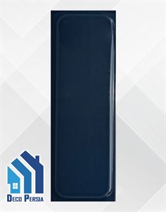 کاشی خاک‌سفید فخار 30x10 کالکشن دلامو آبی تیره براق