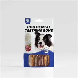 تشویقی سگ ان فور پی مدل استخوان جویدنی دندان N4P dental bone بسته 27 عددی