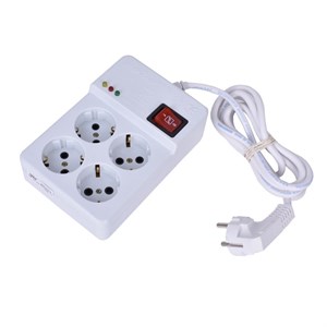 محافظ ولتاژ خیام الکتریک مدل KH8050 مخصوص یخچال و فریزر ارت دار دار پشت چینی 5 متری