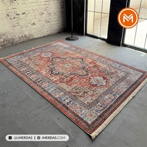 فرش کهنه نما اختصاصی کد 23924 زمینه تمام رنگ