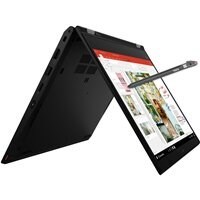 لپ تاپ استوک لنوو Lenovo ThinkPad L13 Yoga با پردازنده نسل 10 و حافظه Ram 8 گیگ و حافظه داخلی 256 گیگ SSD لمسیقلم اورجینال