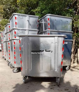 سطل 660 لیتری مکعب