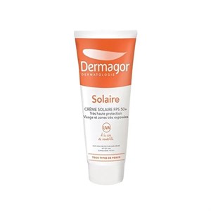 کرم ضد آفتاب بی رنگSPF50 درماگور 50 میل