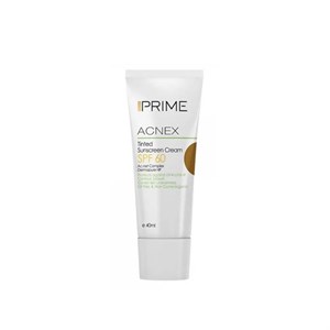 کرم ضد آفتاب رنگی (برنزه) با SPF60 مناسب پوست چرب پریم 40 میل