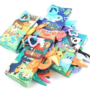 کتاب پارچه ای آموزشی 3 بعدی کودکان B07