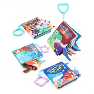 کتاب پارچه ای آموزشی 3 بعدی کودکان B06