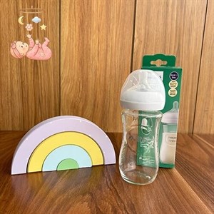 شیشه شیر پیرکس نچرال ریسپانس 240 میلی لیتر فیلیپس اونت | Philips Avent