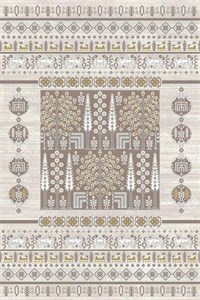 فرش ماشینی مینیمال هانوکس کد HANM.0036.1 با ریشه 300*200 سانتی‌متر
