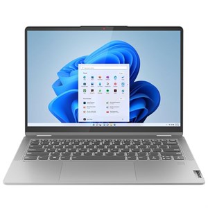 لپ تاپ 14 اینچی لنوو مدل IdeaPad Flex 5 14ABR8-Ryzen 7 7730U-16GB LPDDR4X 4266MHz-1TB SSD-Touch-Backlit-Fingerprint-W - 