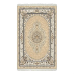 فرش ماشینی هیوا طرح لایت 904-BE بژ ۷۰۰ شانه