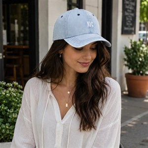 کلاه کپ بیسبالی جین NYC کد 6005