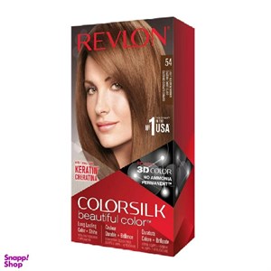 کیت رنگ مو رولون (REVLON) شماره 54 حجم 59 میلی لیتر رنگ قهوه‌ ای طلایی روشن