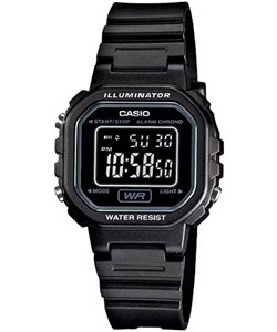 ساعت مچی زنانه اصل کاسیو (casio) زیرمجموعه استاندارد مدل LA-20WH-1BDF