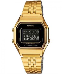 ساعت مچی زنانه اصل کاسیو (casio) زیرمجموعه استاندارد مدل LA680WGA-1BDF