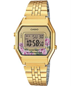 ساعت مچی زنانه اصل کاسیو (casio) زیرمجموعه استاندارد مدل LA680WGA-4CDF
