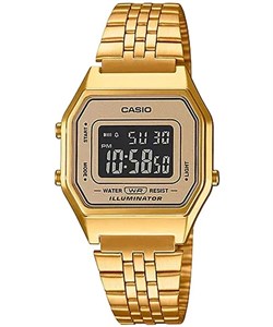 ساعت مچی زنانه اصل کاسیو (casio) زیرمجموعه استاندارد مدل LA680WGA-9BDF