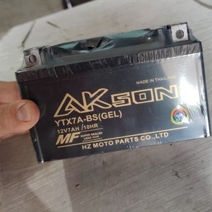 باتری 7 آمپر پهن KH موتورسیکلت طرح ایروکس NVX
